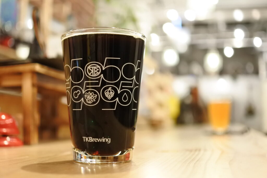 TKB(TKBrewing)のクラフトビール：黒ビール